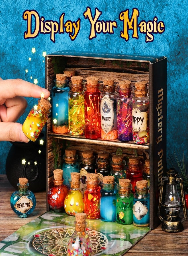 UOMTFAI Mystery Potion Craft Kit for Kids, Mix 20 Magic Wizard Potion, Creative Christmas Decorations Birthday Gifts Toys for Boys and Girls Age 6 7 8 9 10+ - Image 3